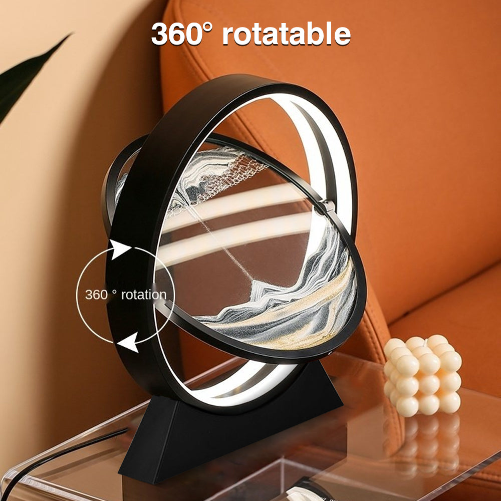 3D Moving Sand Lamp