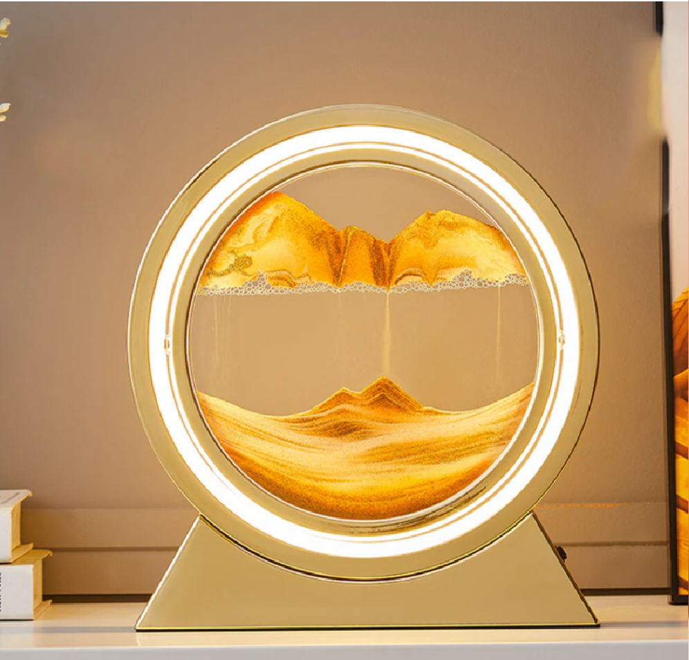 3D Moving Sand Lamp