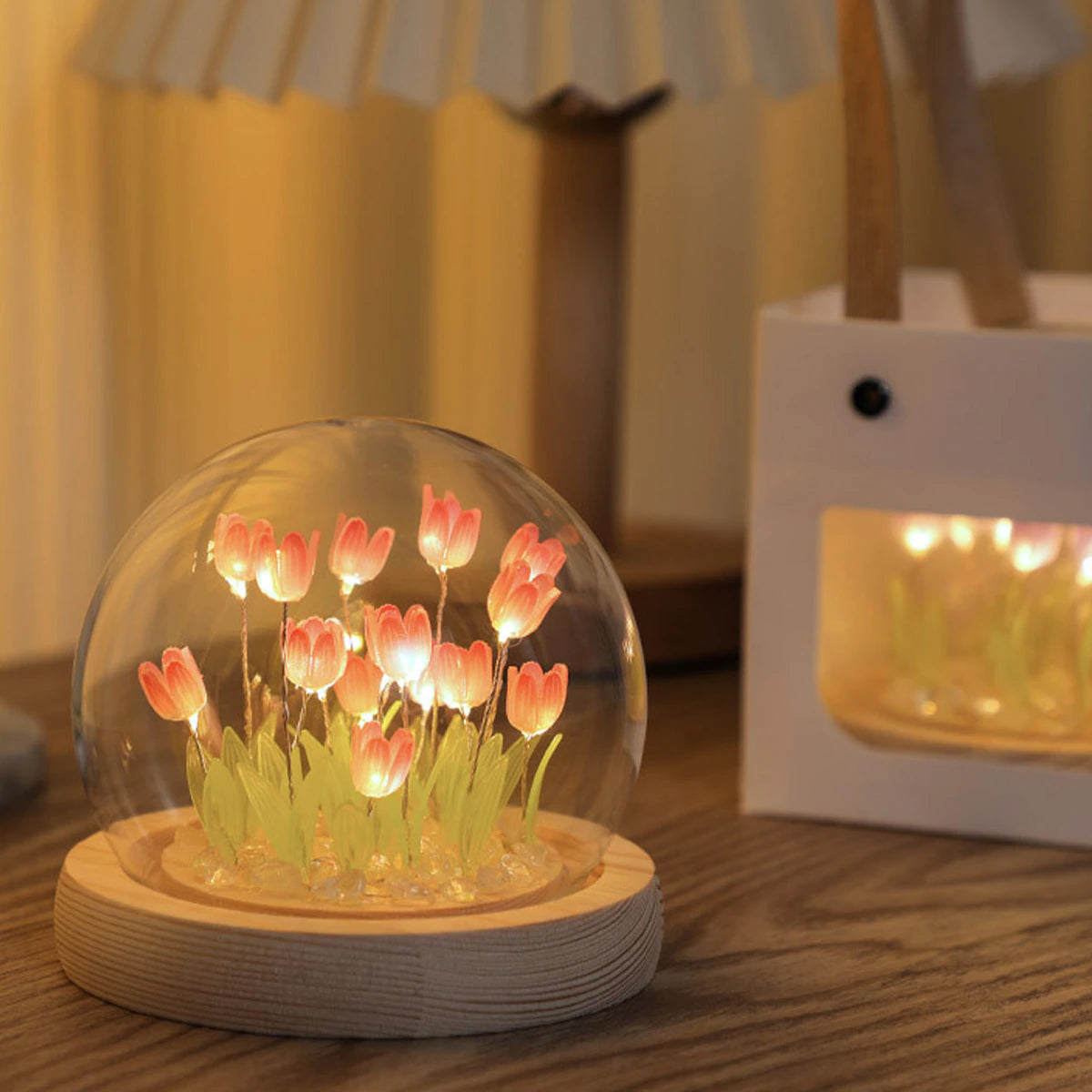 Handcrafted DIY Tulip Night Lamp