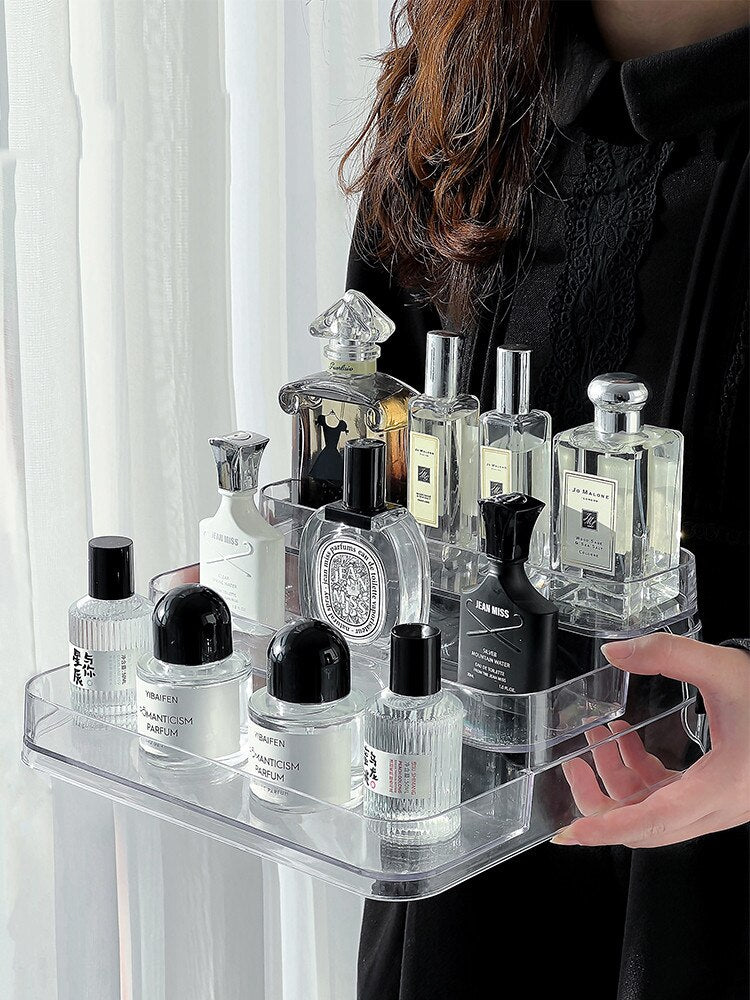 Tiered Acrylic Beauty Organizer