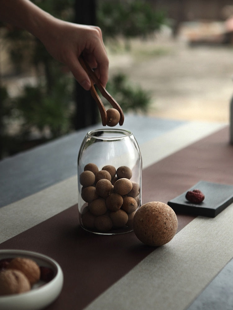 Ball Cork Glass Jar