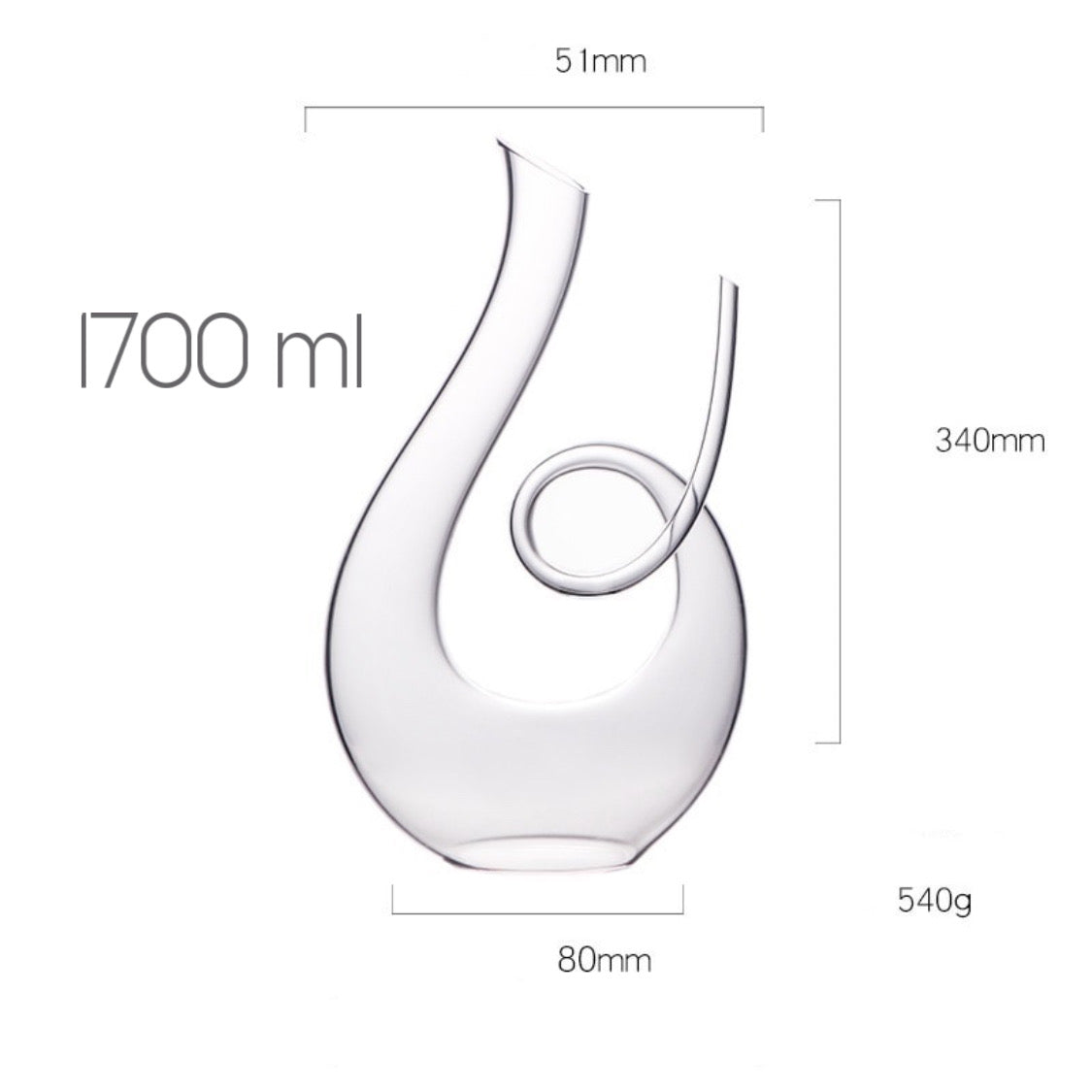 Crystal Carafe Decanter